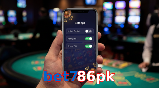 Game list for Bet786pk app section
