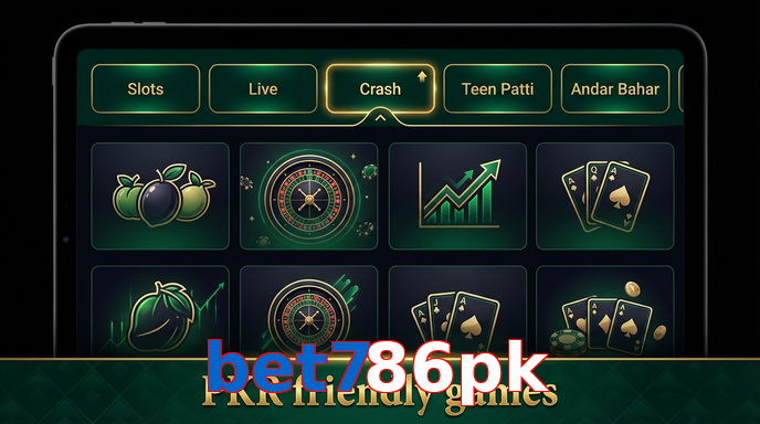 Game list for Bet786pk games section