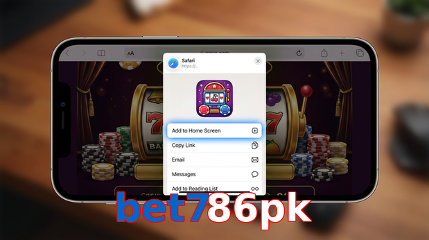 Game list for Bet786pk ios section