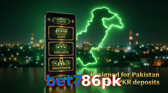 Main screen of Bet786pk pk page for PK players