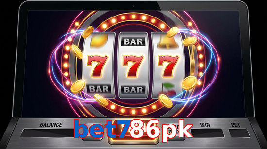 Main screen of Bet786pk slots page for PK players